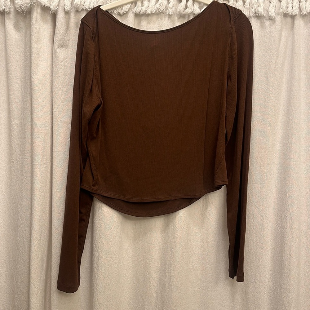 Lululemon Long sleeve ribbed top
